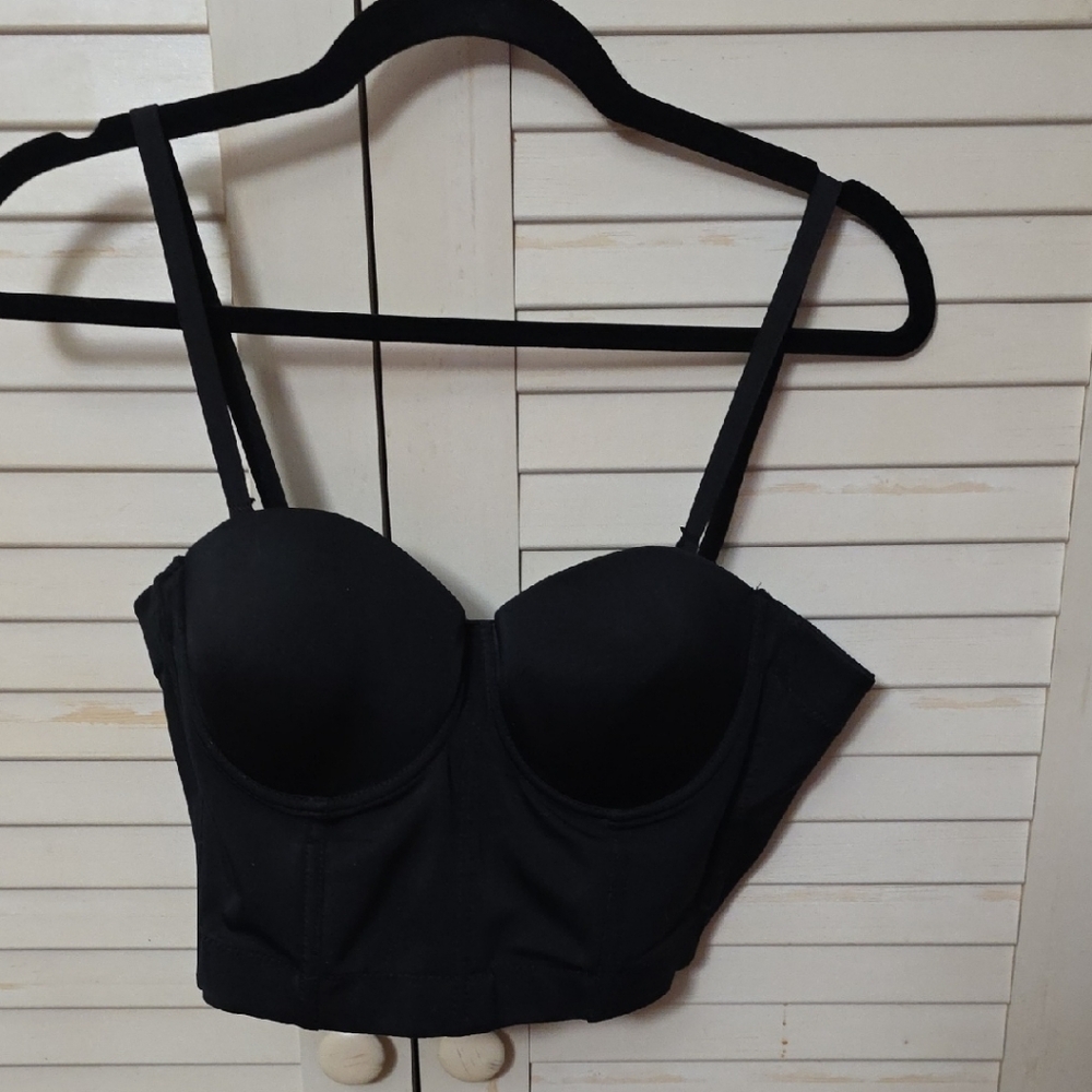 Chic Black Women's Bustier